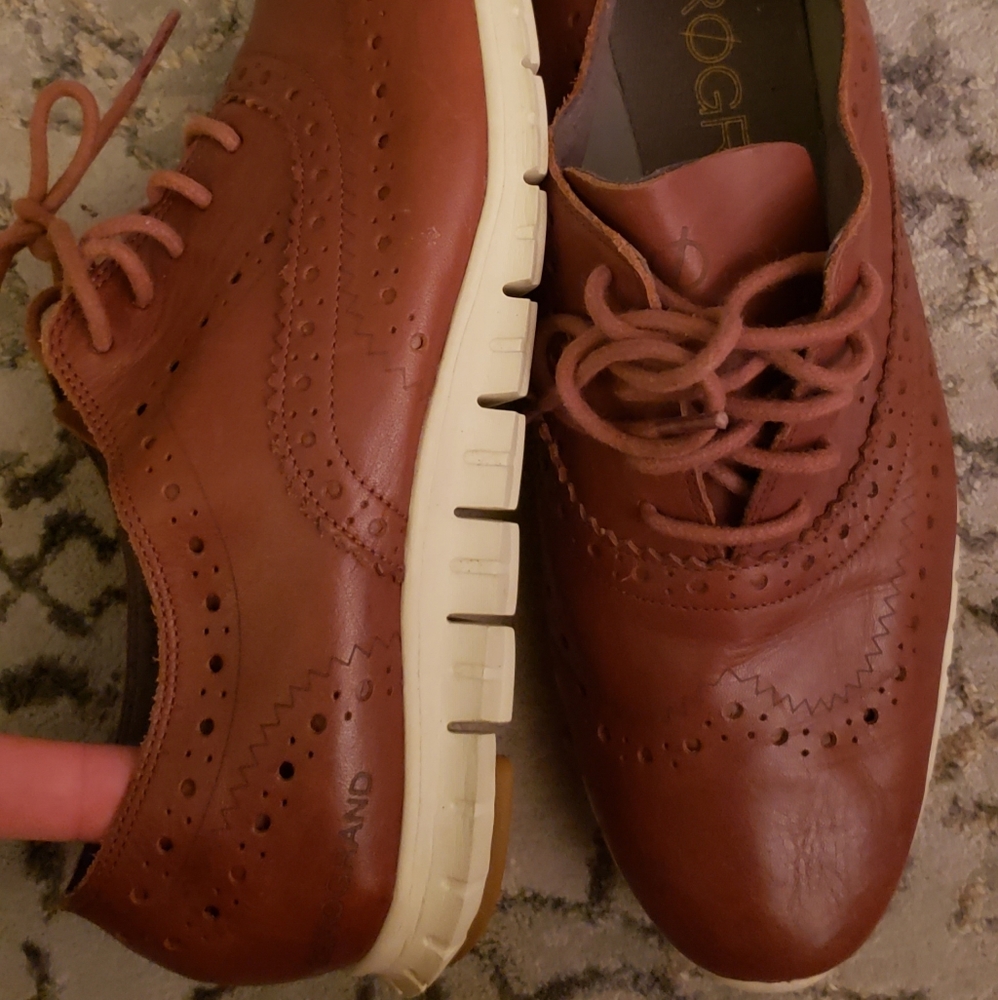 Cole Haan zerogrand wingtip Oxford womens 7.5